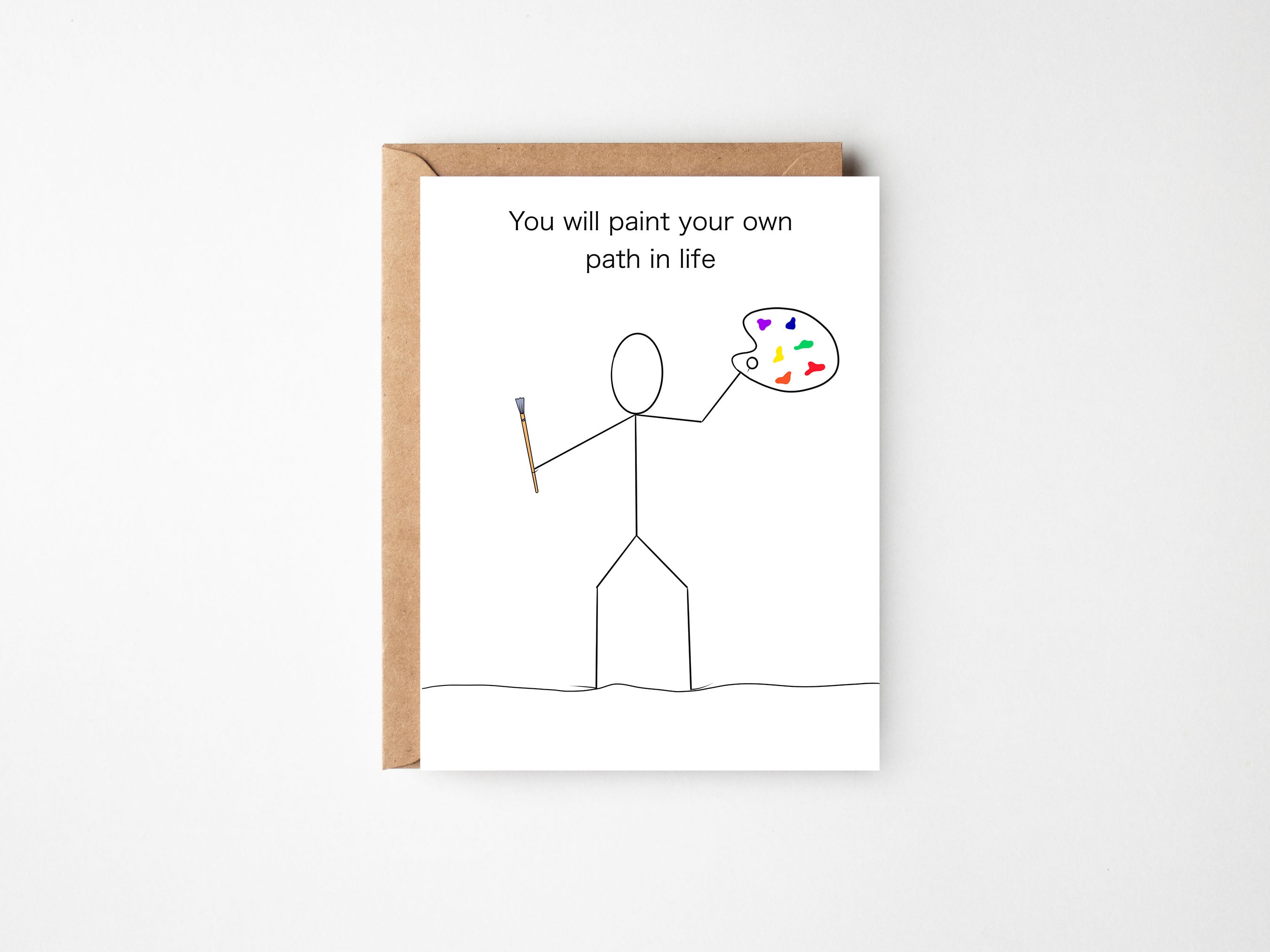 Colour Your Own Birthday Card